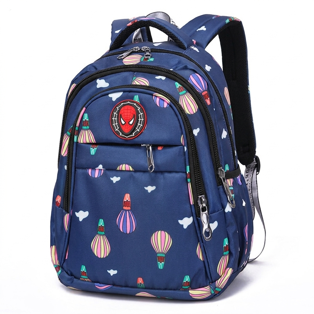 Balloon Adventure Kids Backpack Blue for 6–14 Years